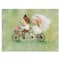 Designart - Couple of Hedgehogs Riding A Bike - Traditional Canvas Wall Art Print